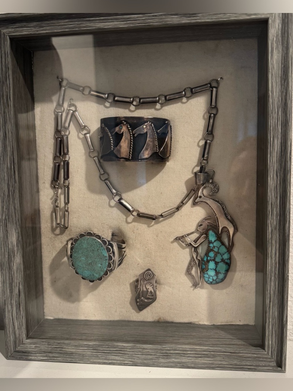 Gray Shadow Box Frame - Picture 7 of 9